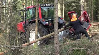 Valtra 6250 & Hypro 300 Gallring/Röjning  HD 2017