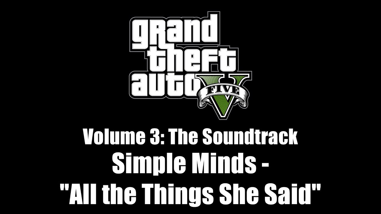 All The Things She Said Gta 5