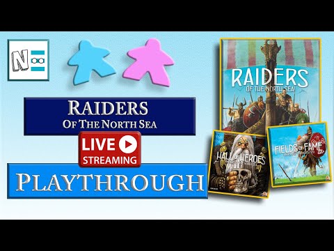 How to Play RAIDERS OF THE NORTH SEA & EXPANSIONS - Live Playthrough - Let's play #18