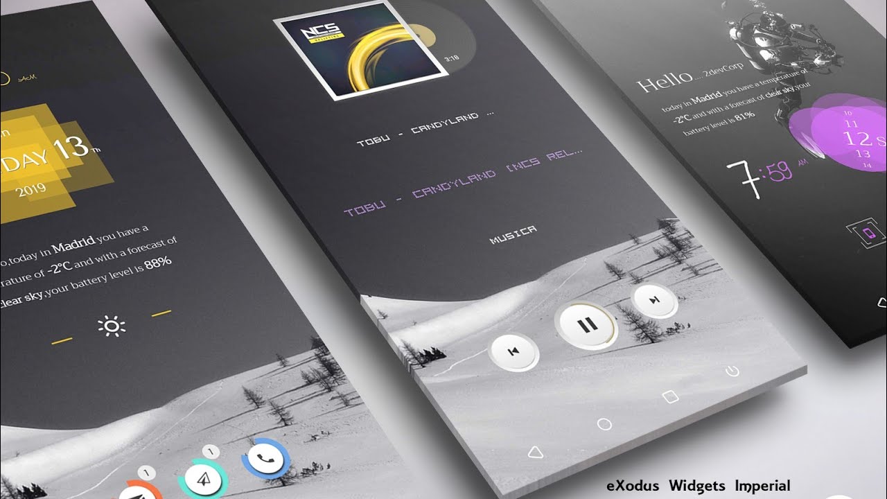 Imperial Exodux Widgets For Kwgt Androidアプリ Applion