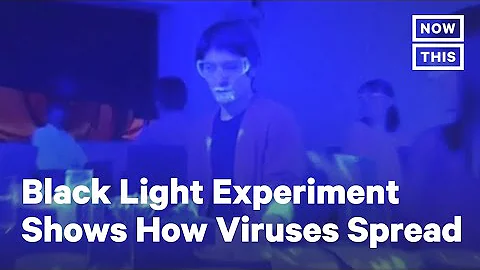 Black Light Experiment Shows How Quickly COVID-19 Can Spread | NowThis