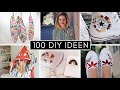 100 DIY Ideen gegen Langeweile: Sticken, Nähen, Häkeln, Makramee - Upcycling, Schmuck & Kleidung