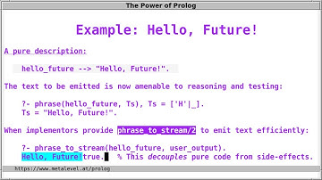 Preparing Prolog
