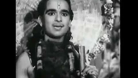 TERE DWAR KHADA BHAGWAN ... SINGER, KAVI PRADEEP ... FILM, WAMAN AVTAR (1955)