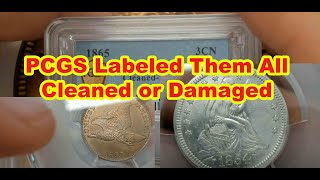 All My Coins Labeled Cleaned Or Damaged By PCGS