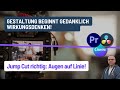 Jumpcuts perfekt machen: So optimierst du Talking Head Videos in Premiere & Co.