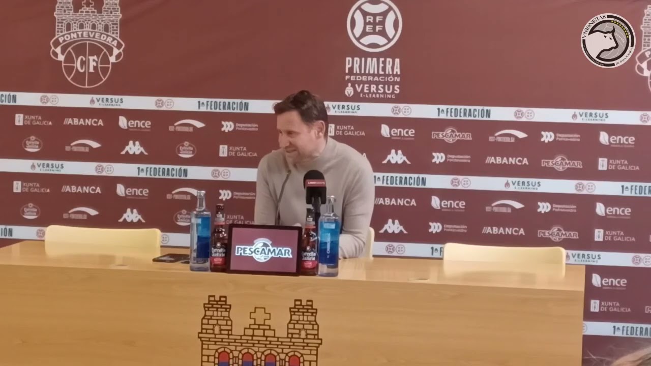 Rueda de prensa | Pontevedra CF 0-0 Unionistas de Salamanca CF | Jornada 27 Primera RFEF 25/26