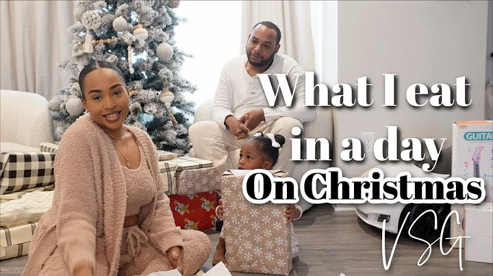 WHAT I EAT IN A DAY ON CHRISTMAS AFTER VSG | VERTI...