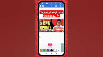 Technical Yogi jaise thumbnail in pixllab #youtubethumbnail #youtube
