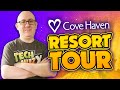 Cove Haven Pocono Palace Resort - Garden of Eden Apple Suite - Travel #vlog #poconopalace #CoveHaven
