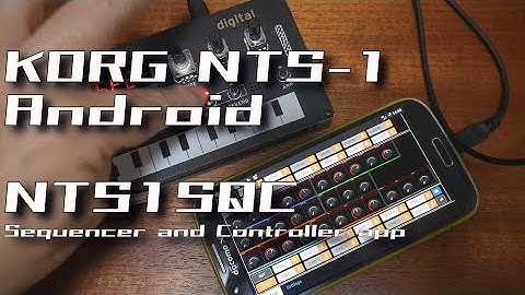 KORG NTS-1 and Android