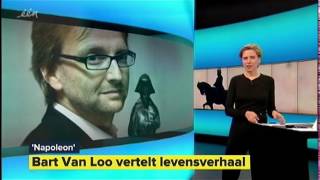 Bart Van Loo Met Zijn Napoleon In Het Journaal