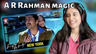 New York Song Reaction | Sillunu Oru Kadhal | | Suriya | Jyothika | AR Rahman | Ashmita Reacts