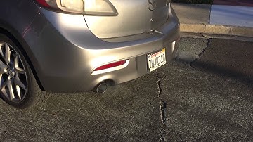 My Mazdaspeed3 resonator delete cold start