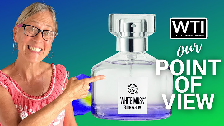 Body shop white musk perfume review năm 2024