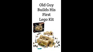 Old guy builds his first Lego kit