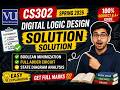 CS302 Assignment 1 Solution Spring 2026 | Complete Step-by-Step Guide | Digital Logic Design