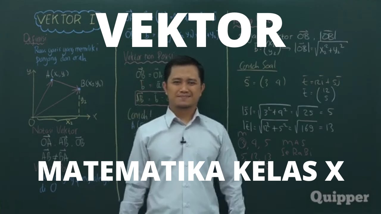 Kupas Tuntas Matematika Vektor Sma Kelas X Peminatan