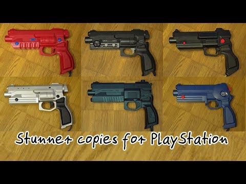 Light Gun Reviews 137: Virtua Gun/Stunner copies for PlayStation (Controller)