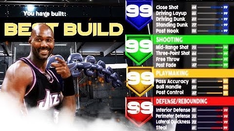 MOST OP POST SCORER BUILD!!!!BEST 1v1COURT BUILD! 50+ BADGE UPGRADES