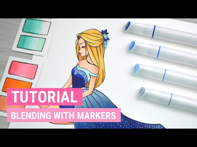 How to BLEND with ALCOHOL MARKERS (Pt.1)