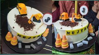 Construction Theme cake| Customized Cakes in Rawalpindi by ZK cakes n bakes
