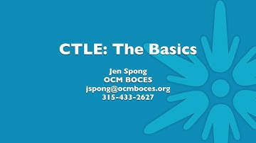CTLE: The basics