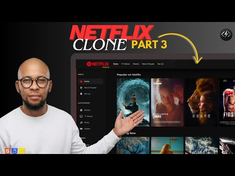Learn CSS Flexbox & CSS Grid Building Netflix Clone html and css (CSS ...