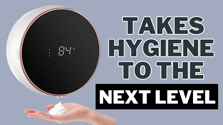 Monstake's Wall Mounted Automatic Soap Dispenser -  for Bathroom and Kitchen.