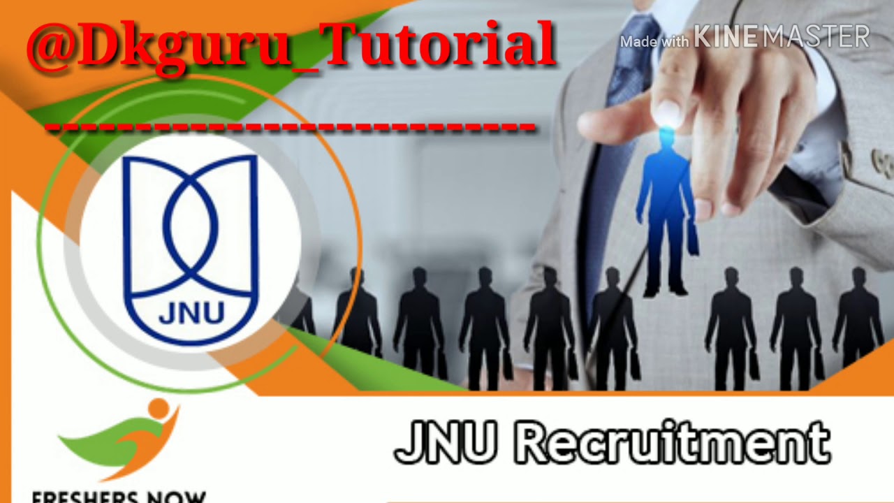 Assistant Professor job Notification from JNU|| Assistant Professor Vacancy || 
JOB