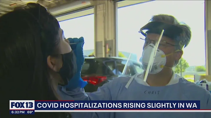 COVID hospitalizations slightly on the rise in WA | FOX 13 Seattle