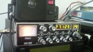 Music Carrier on CB CH 14 27.125 MHz 30 March 2016