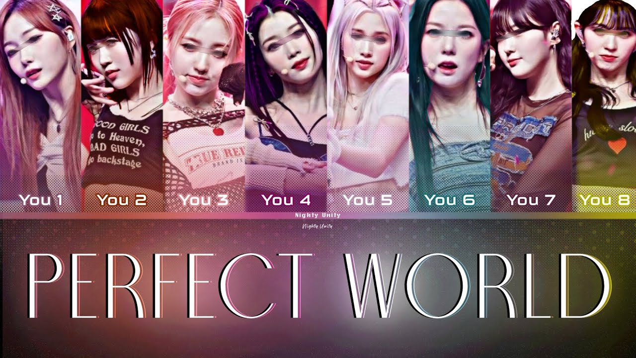 Twice Perfect World (트와이스) // (lycris color coded) Your kpop girl group