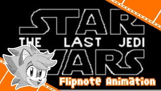 Star Wars: The Last Jedi trailer remake with Flipnote Nintendo DS