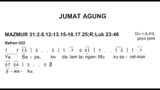 Download Lagu MAZMUR TANGGAPAN JUMAT AGUNG - EDISI BARU. TAHUN A,B,C 18 APRIL 2025 #jumatagung #mazmurtanggapan MP3