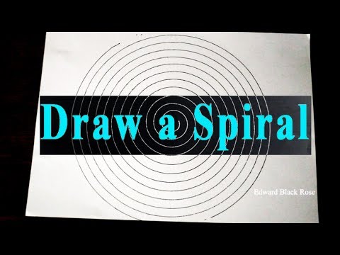 How To Draw a Spiral