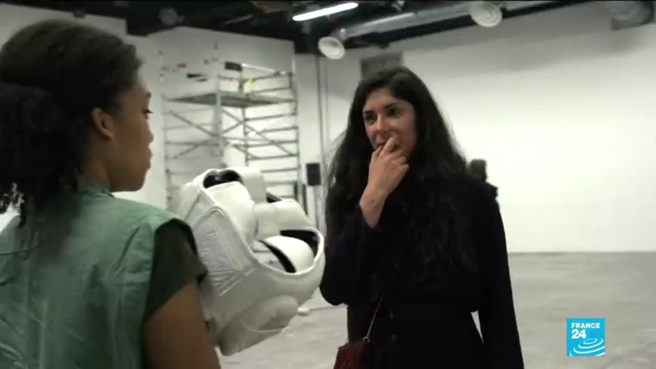 Women in art: French artist Sarah Trouche combats gender hierarchies