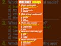 Only Internet Experts Can Score 5/5 😳💻 | Computer MCQ Challenge #shorts