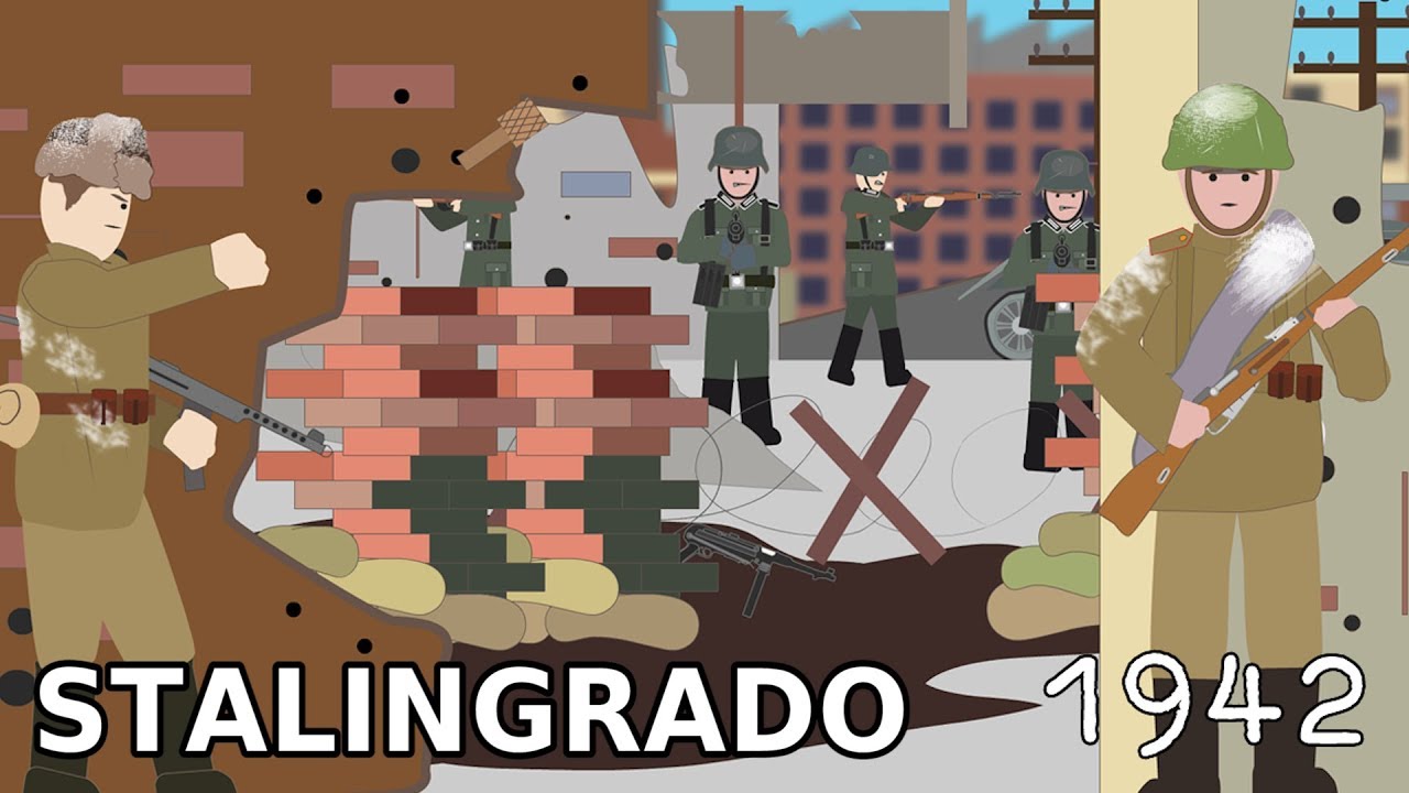 Le più grandi battaglie della STORIA: la BATTAGLIA di STALINGRADO