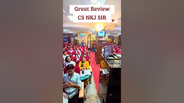 CS Executive Fresh batch great review | By CS NKJ CS C LASSES #shorts #cs #nkjsir