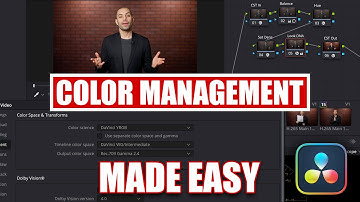 DaVinci Resolve Color Management Made Easy [ Color Space and Color Science Setup Tutorial ]
