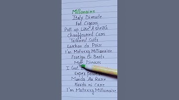 Thumbnail of Millionaire~Yo Yo Honey Singh #viral #lyrics #ytshorts