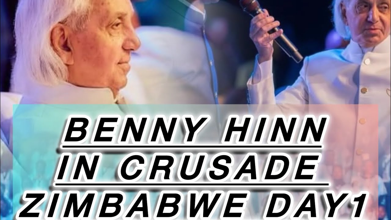 PASTOR BENNY HINN IN MIRACLE CRUSADE HARARE ZIMBABWE 🇿🇼 