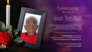 Celebrating The Life of Vivian Reds Nash