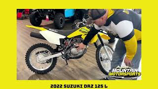 2022 SUZUKI DRZ 125 L