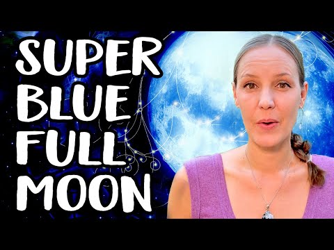 Super Blue Full Moon August 30th - 5 Things You Need To Know! 🌕💛✨