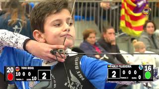 BENALMADENA FEB'19 - FINAL RECURVO M14 AÑOS HOMBRES - CAMPEONATO ESPAÑA CADETES y MENORES AÑOS SALA screenshot 5