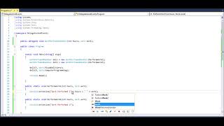 Creating a Simple Delegate - Code