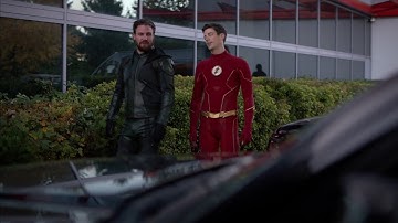 Barry / Oliver Talk | Crisis On Infinite Earths Part 1 | Supergirl