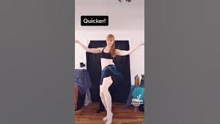 Learn belly dance - hip drop and drop and flick